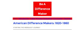 American Difference Makers Webquest